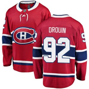 Herren Montreal Canadiens Eishockey Trikot Jonathan Drouin #92 Breakaway Rot Fanatics Branded Heim